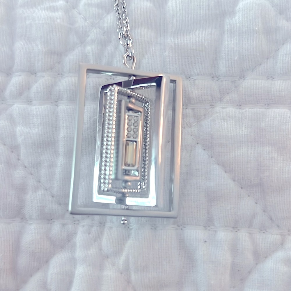 Swarovski Crystal touchstone adjustable necklace
